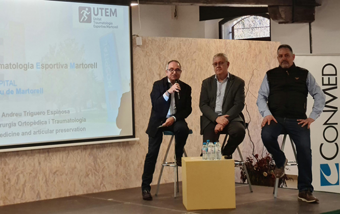 Martorell estrena una unitat puntera en traumatologia esportiva de la mà de la FHSJDM